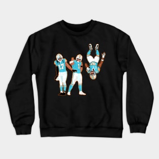 tua tagovailoa x jaylen waddle x tyreek hill Crewneck Sweatshirt